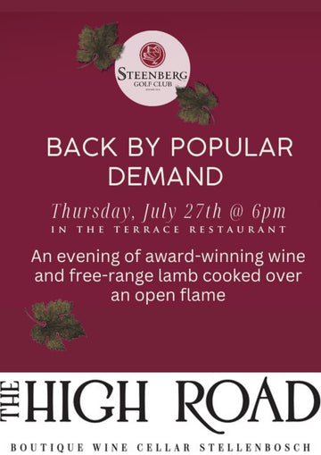 The High Road Wines at Steenberg Golf Club - 27 July