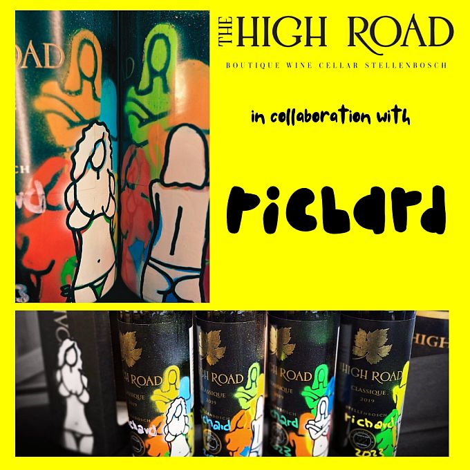 The High Road Collaborates with Cape Town Artist, Richard Scott